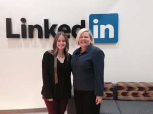 Donna Schilder at LinkedIn Headquarters