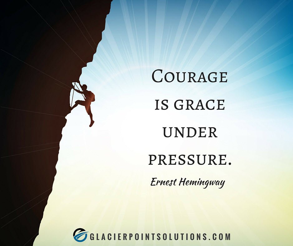 courage, ernest hemingway