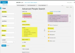 Advanced People Search