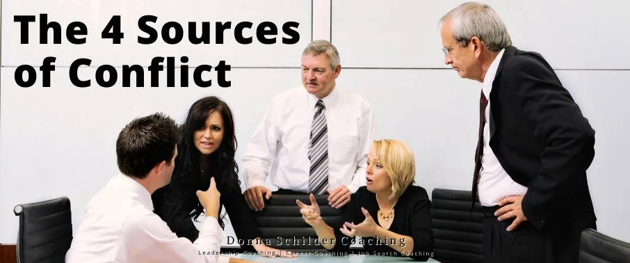 The 4 Sources of Conflict The 4 Sources of Conflict