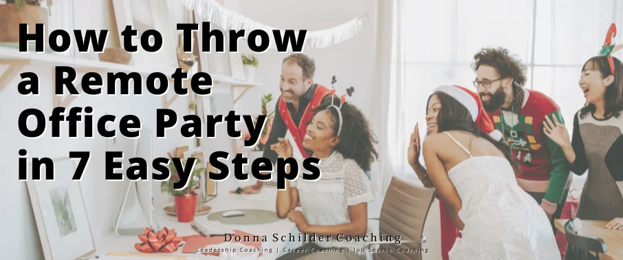 How to Throw a Remote Office Party