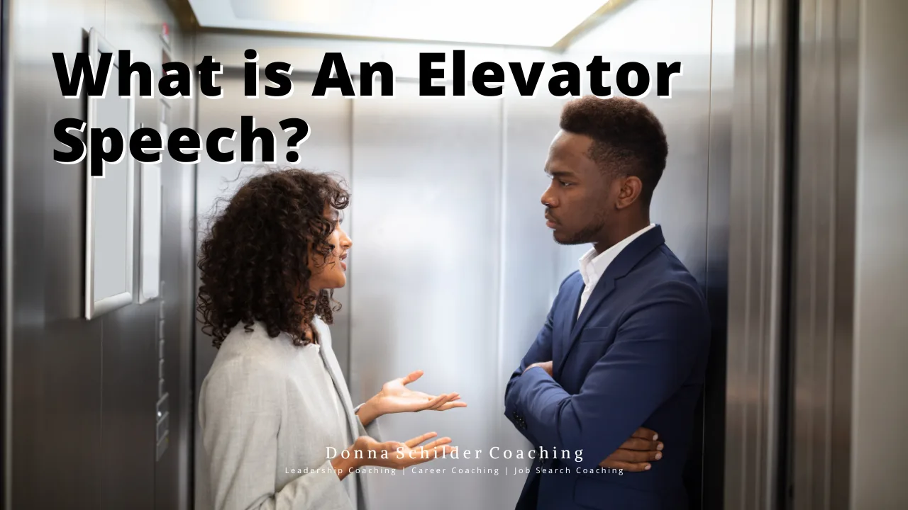 What is An Elevator Speech What is An Elevator Speech